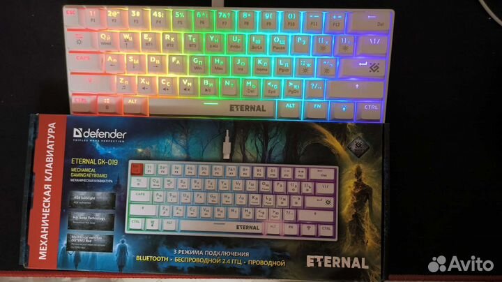 Механическая клавиатура defender eternal