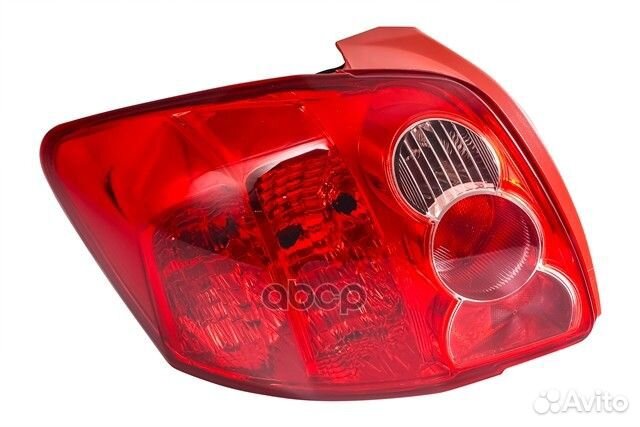 Фонарь задний toyota auris -09 (на крыло) лев