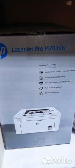 Лазерный принтер HP LaserJet Pro M203dw A4