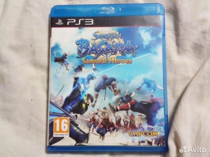 PS3 Sengoku Basara Samurai Heroes игра эксклюзив