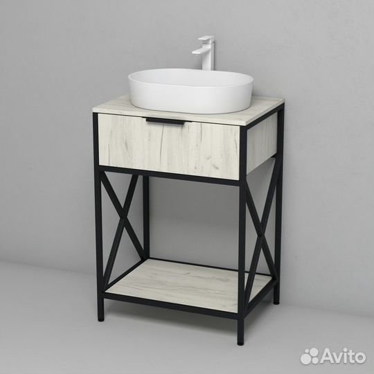 Тумба под раковину лофт