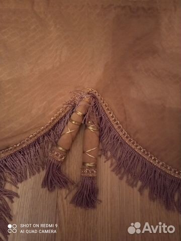 Шторы с ламбрекеном и подхватами