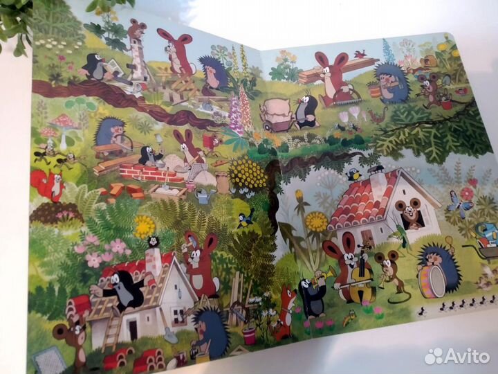 Виммельбух и книги детские про Кротика