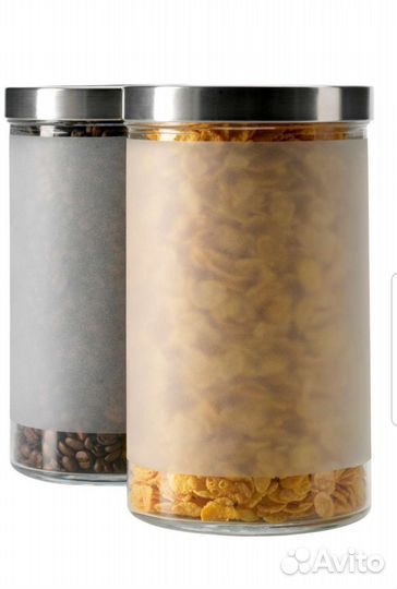 Банка для сыпучих продуктов Икеа