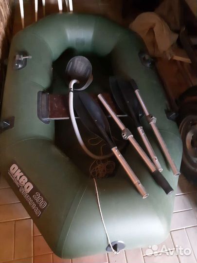 Надувная лодка пвх бу