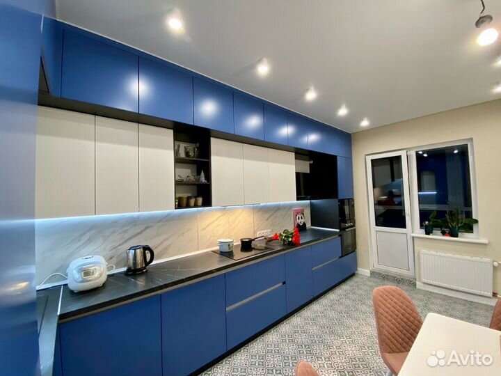 Кухня под потолок из мдф на заказ в Челябинске