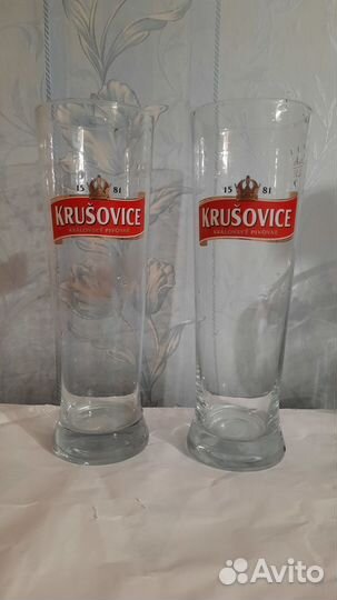 Стакан пивной Крушовице