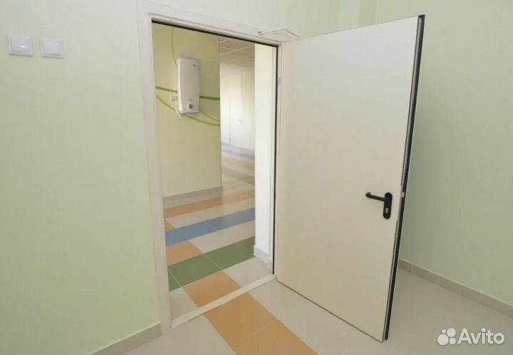 Противопожарные двери для складов металлич