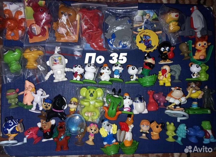 Игрушки киндер сюрприз