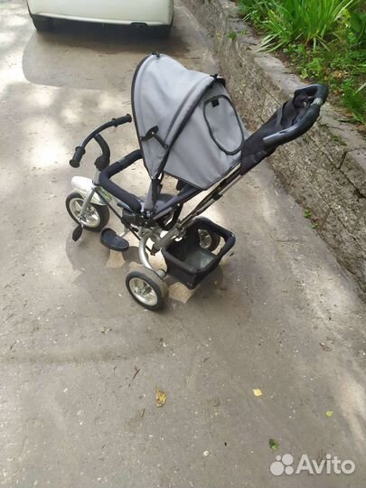 Детский велосипед с ручкой бу