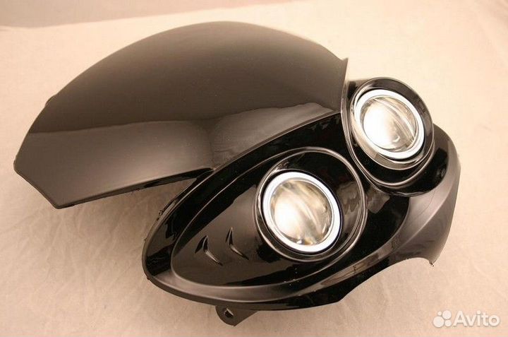 Стрит морда с 2мя линзами