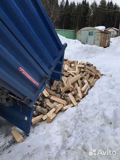 Дрова березовые. Колотые