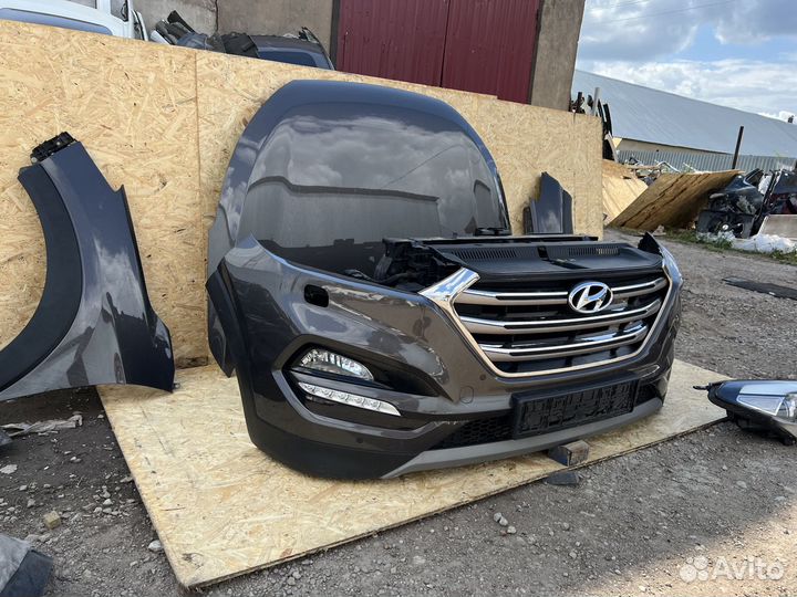 Морда в сборе Hyundai Tucson 3 2015-2018 ноускат