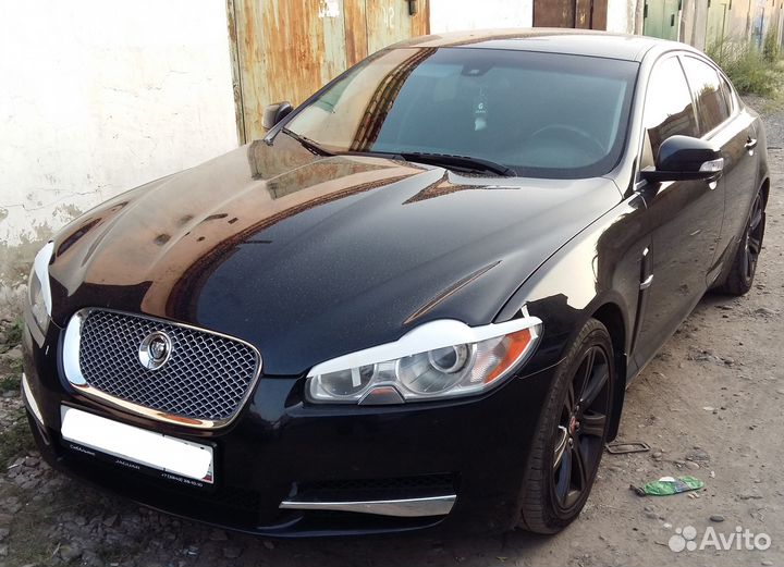 Накладки на фары Jaguar XF (X250), 2007-2011, CC9