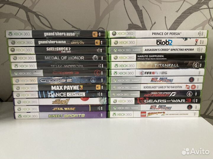 Игры на Xbox360 лицензия xbox 360