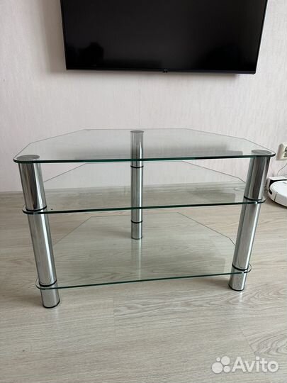 Стеклянная тумба