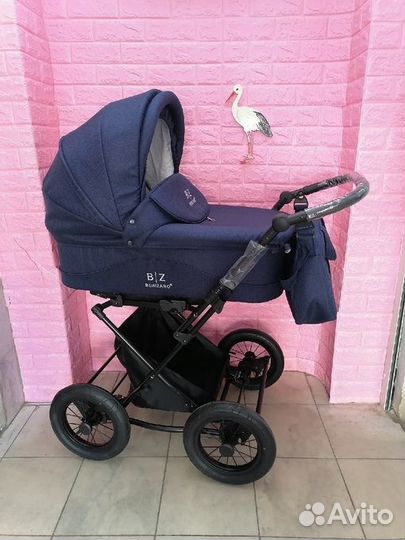Коляска-люлька bebizaro classic 1в1