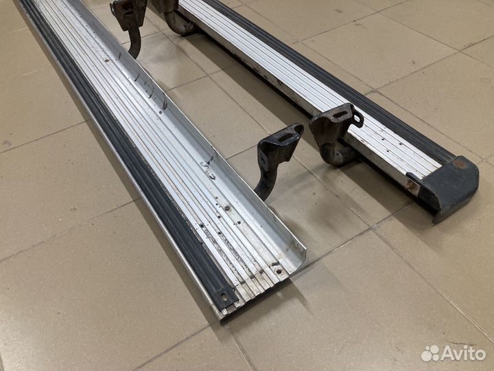 Пороги подножки для внедорожника митсубиси L200