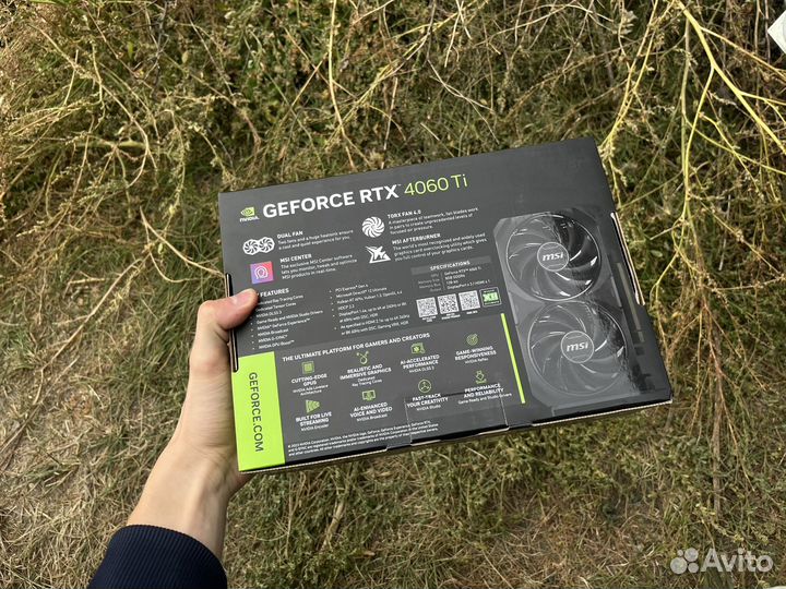 MSI geforce rtx 4060ti 8gb