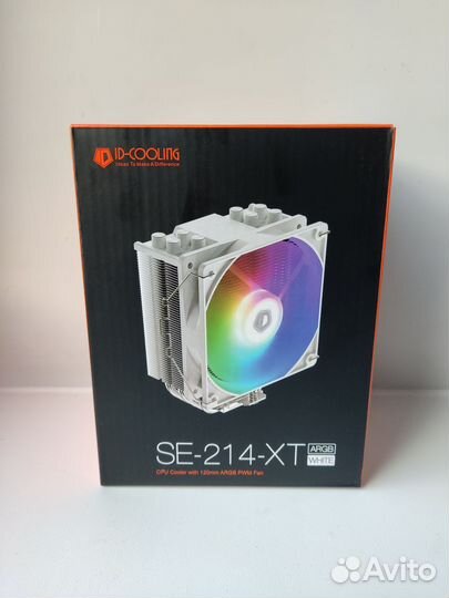 Новый Кулер ID-cooling SE-214-XT RGB White