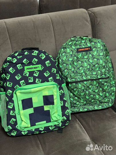 Рюкзак майнкрафт новый Minecraft