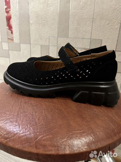 Туфли детские для девочки, р. 35