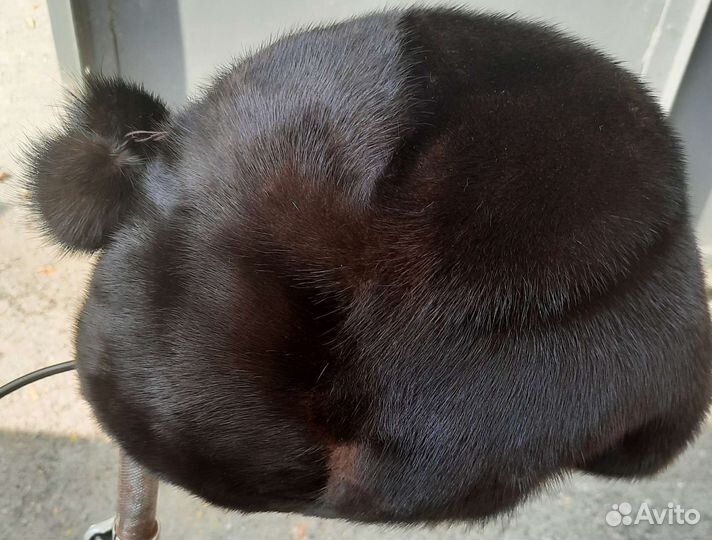 Шапка норковая женская