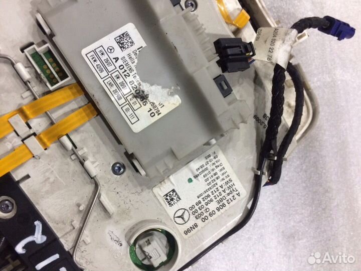 Плафон подсветки для мерседес Е212