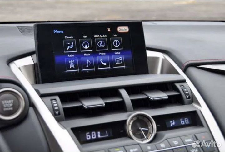 Экран Lexus nx200 2015