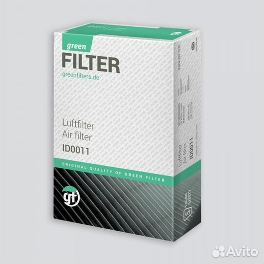 Green filter LF0260 Фильтр воздушный