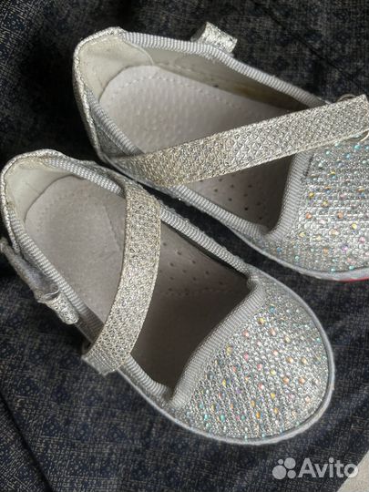Праздничные Туфли на девочку 20 размер