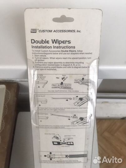 Дворники на лобовое стекло автомобиля