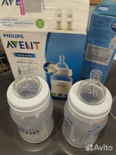 Бутылочки avent новые 260 мл