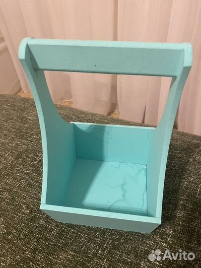 Корзинка для цветов из дерева