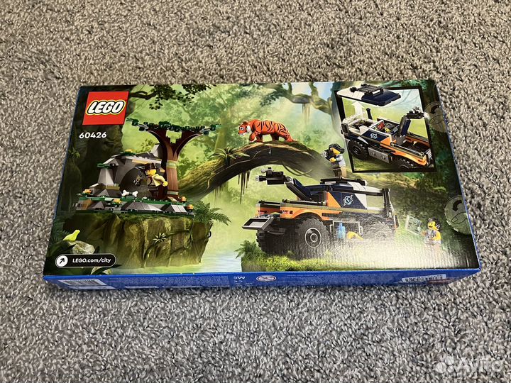 Lego City 60426 Исследователь джунглей, новый