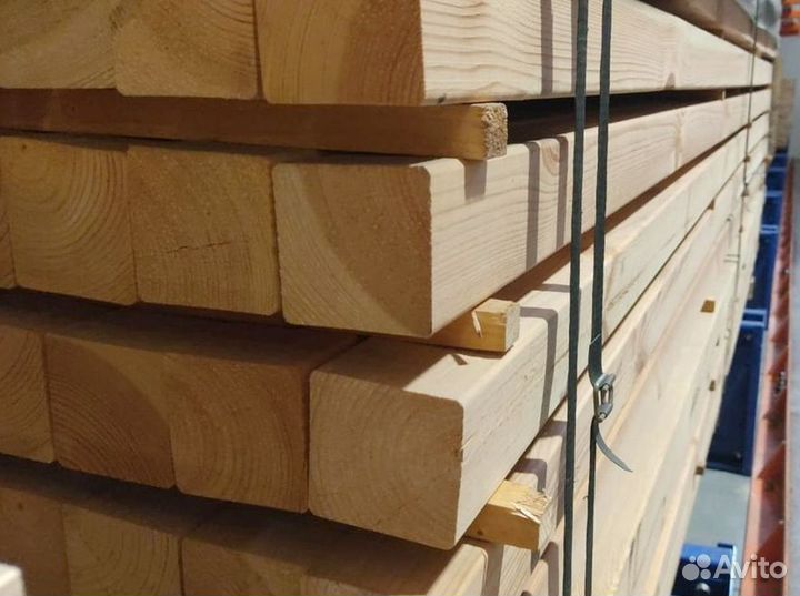 Брусок строганый 45*70*3000 мм сорт AB скругление