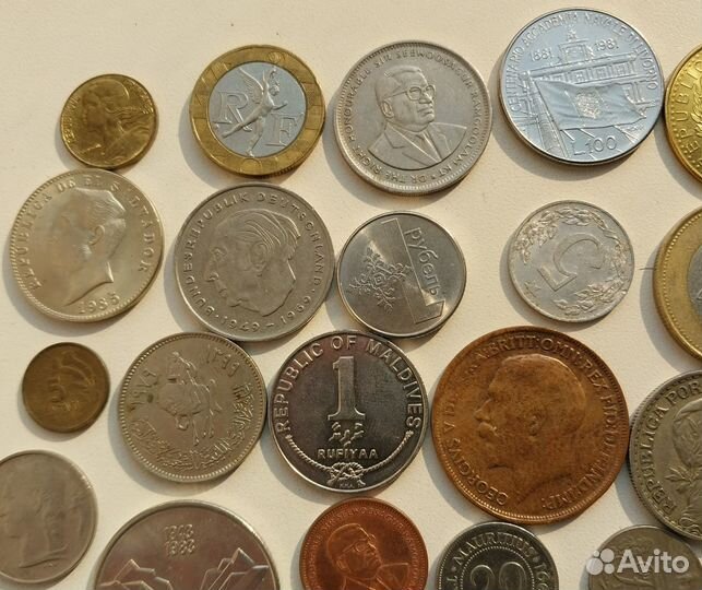 Подборка иностранных монет