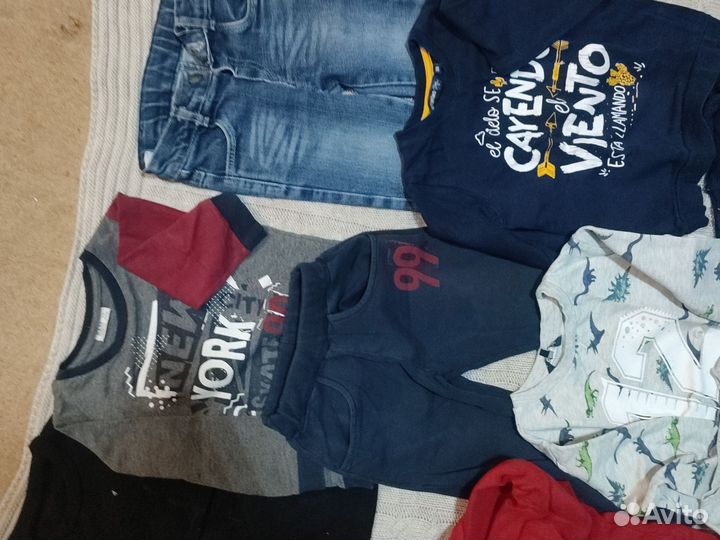 Вещи пакетом для мальчика 98-104 р-р