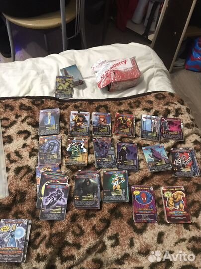 Карточки человек паук