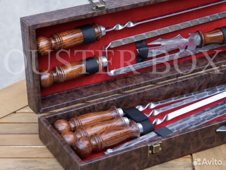 Подарочный набор с шампурами 