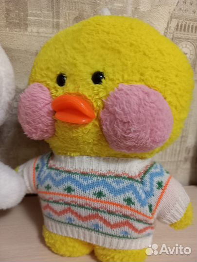 Мягкие игрушки уточки lala FAN FAN