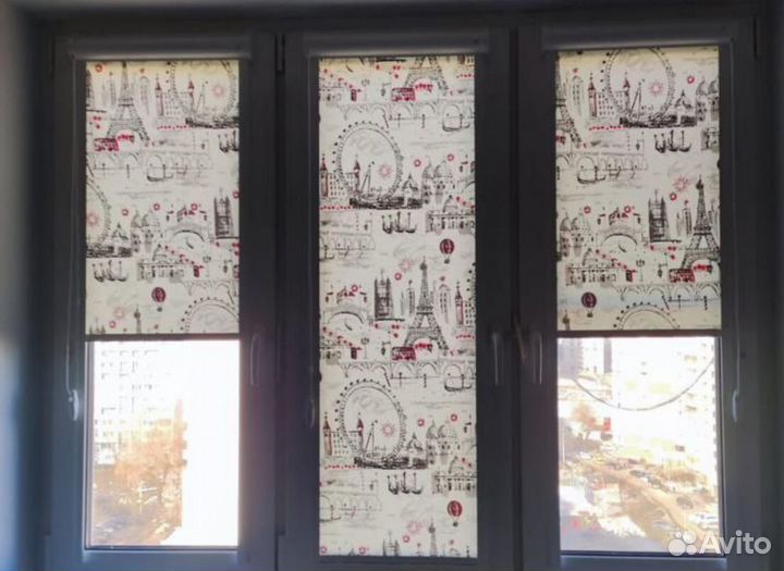 Шторы рулонные