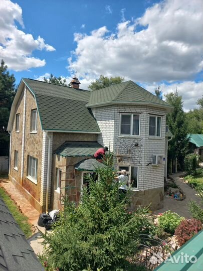 Крыша кровельные работы