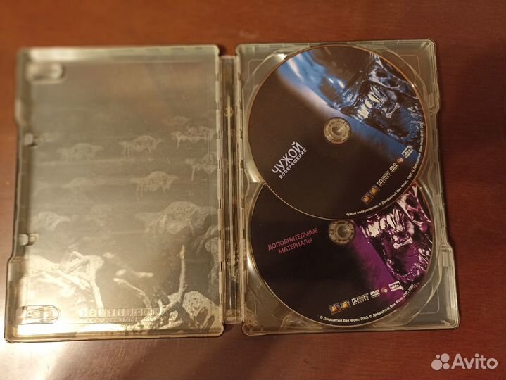 DVD Чужой лицензия эксклюзив в металлическом боксе