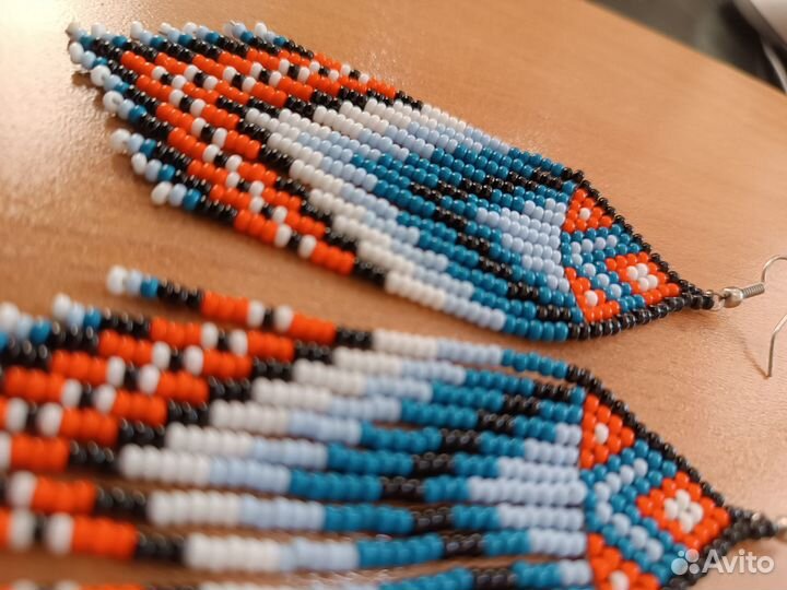 Серьги ручной работы