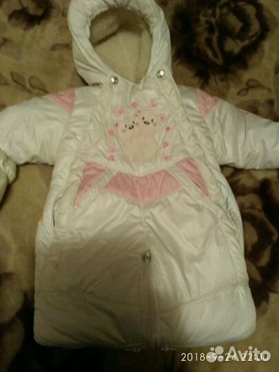 Комбинезон, трансформируется в конверт, демисезонн