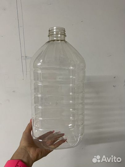 Пэт бутылка 5 л (комплект с крышкой )