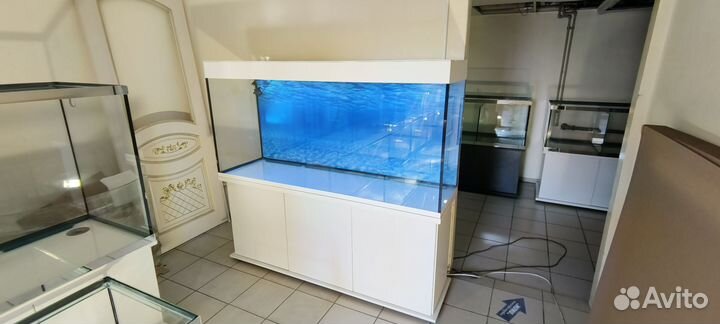 Аквариум 600 свет биофильтр фон подставка