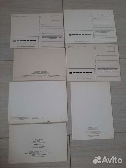 Советские открытки Палех