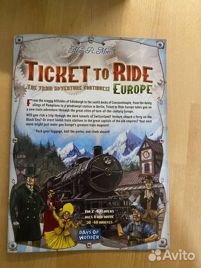 Ticket to Ride Europe (Европа)